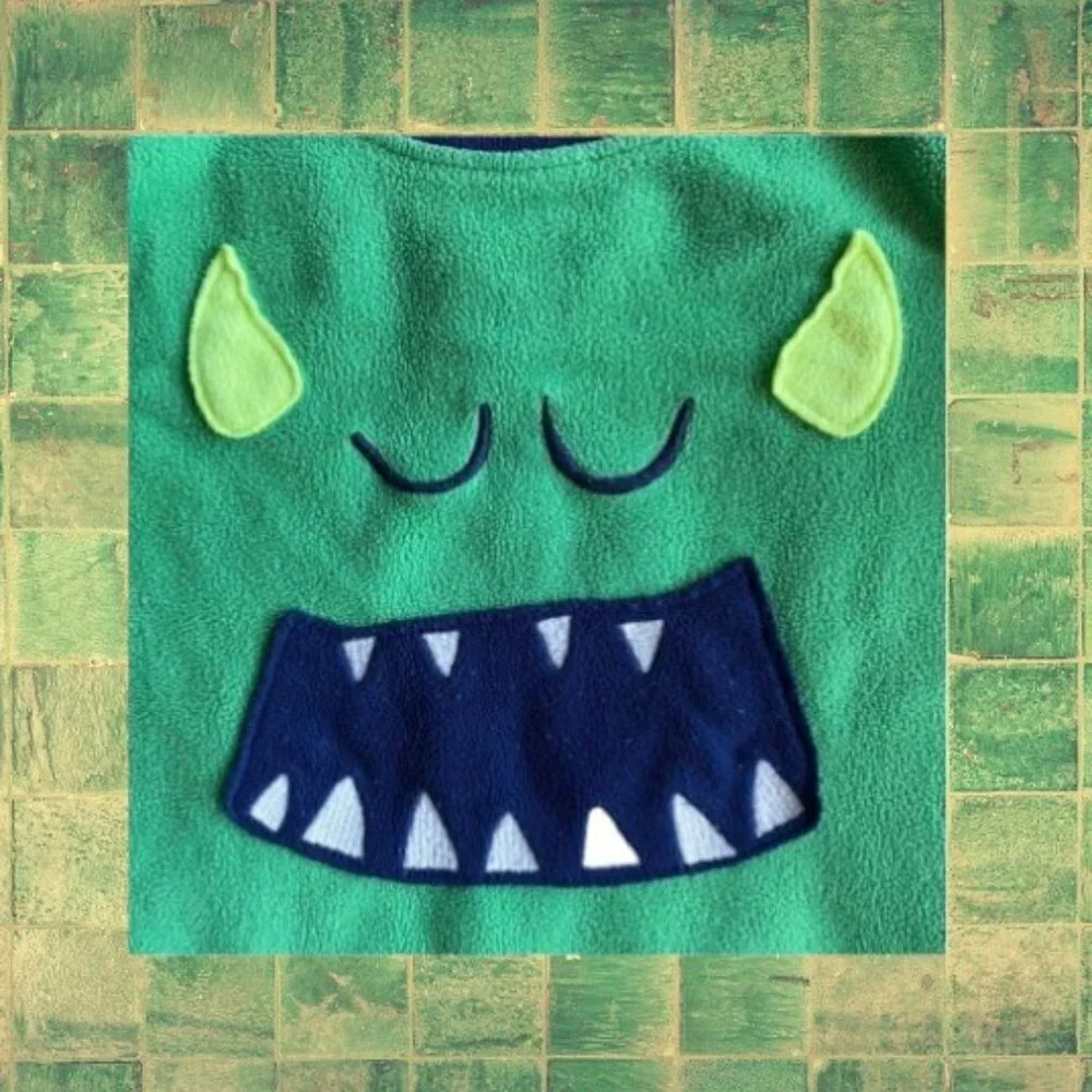 Carter’s Appliqué Monster Pajama Top